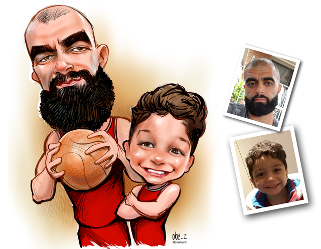 Studio caricatures and caricature illustration art in ottawa ontario