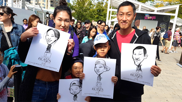 Party caricatures and live caricature art in ottawa ontario