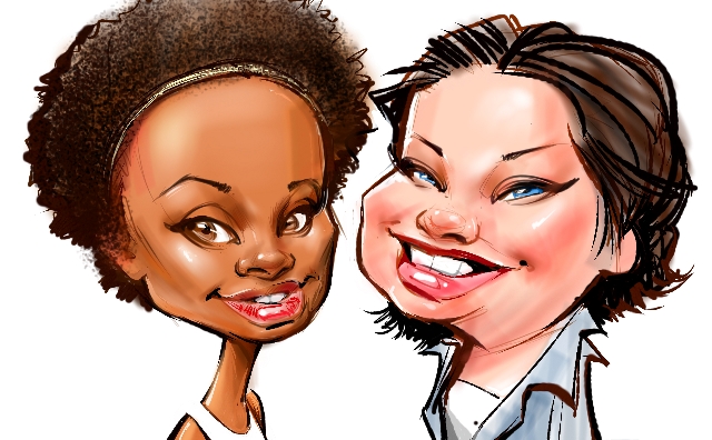 Digital event caricatures and electronic caricature entertainment art in ottawa ontario