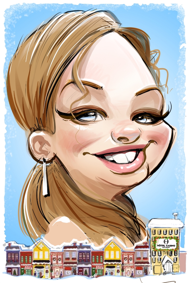 Digital event caricatures and electronic caricature entertainment art in ottawa ontario