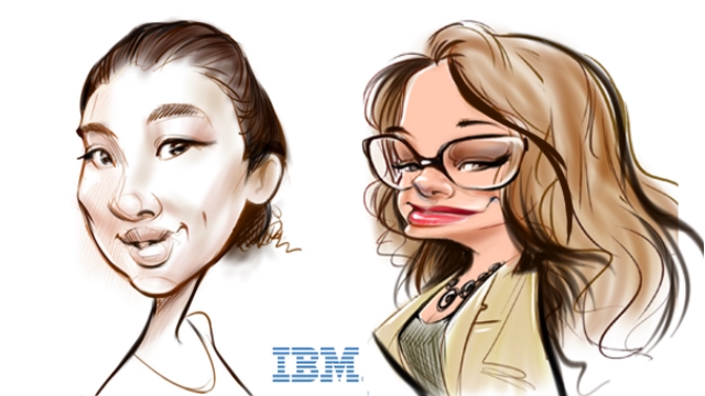 Digital event caricatures and electronic caricature entertainment art in ottawa ontario